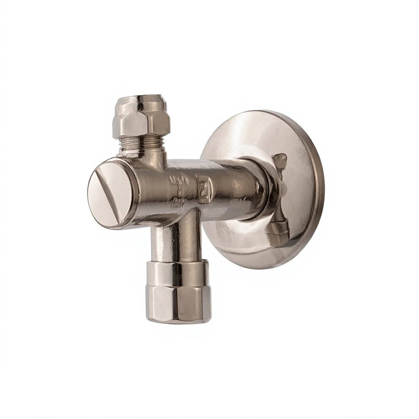 Robinet d'arrêt avec filtre - Treemme Robinet électronique - IT 0480 CC ZZ ZZ - Nickel poli (NL)