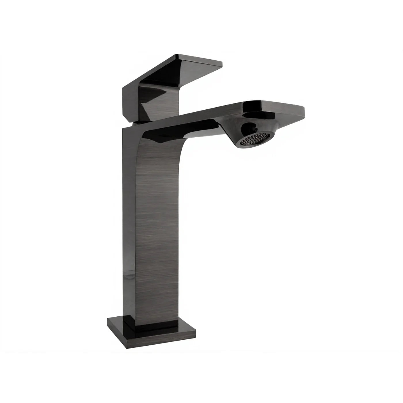 Robinet eau froide - Treemme Q30 - IT 4B19 CC QT ZZ - Noir chromé brossé (CZ)