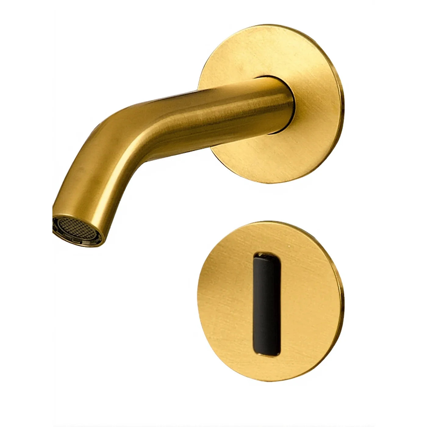 Robinet lavabo avec commande par cellule électronique 154 - Treemme 40mm - RWIT 1395 IS 02 - Yellow Gold-PVD (PVD04)