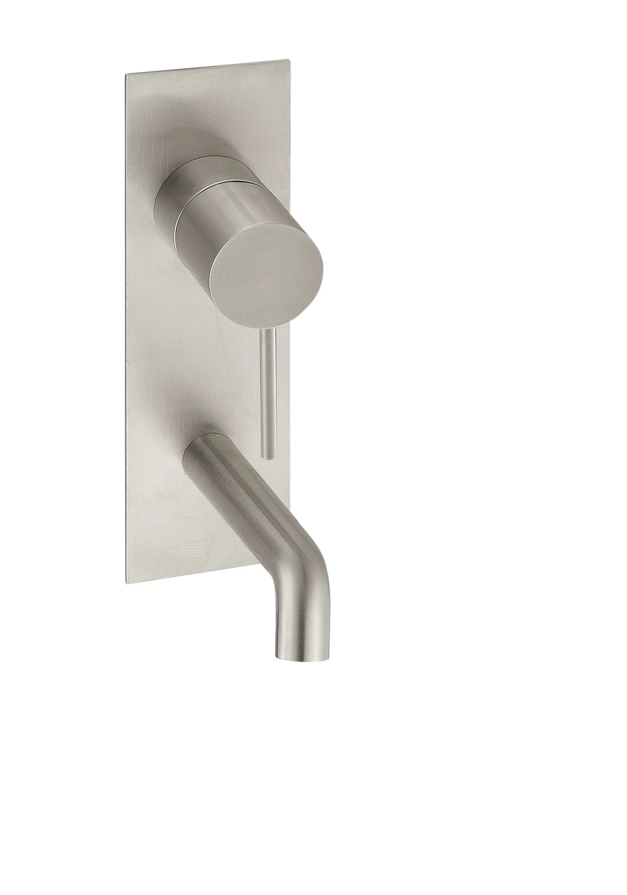 RWIT 13B2 IS BC Mitigeur lavabo encastré Inox brosse - Treemme