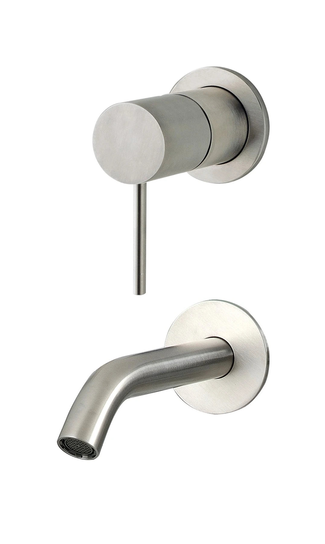 RWIT 13D2 IS 01 Mitigeur lavabo encastré Inox brosse - Treemme