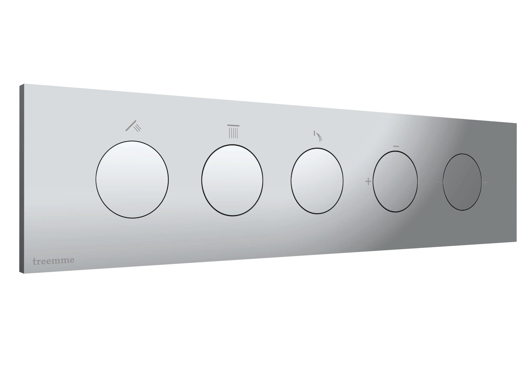 RWIT 1B90 CC 01 Mitigeur douche Chrome - Treemme