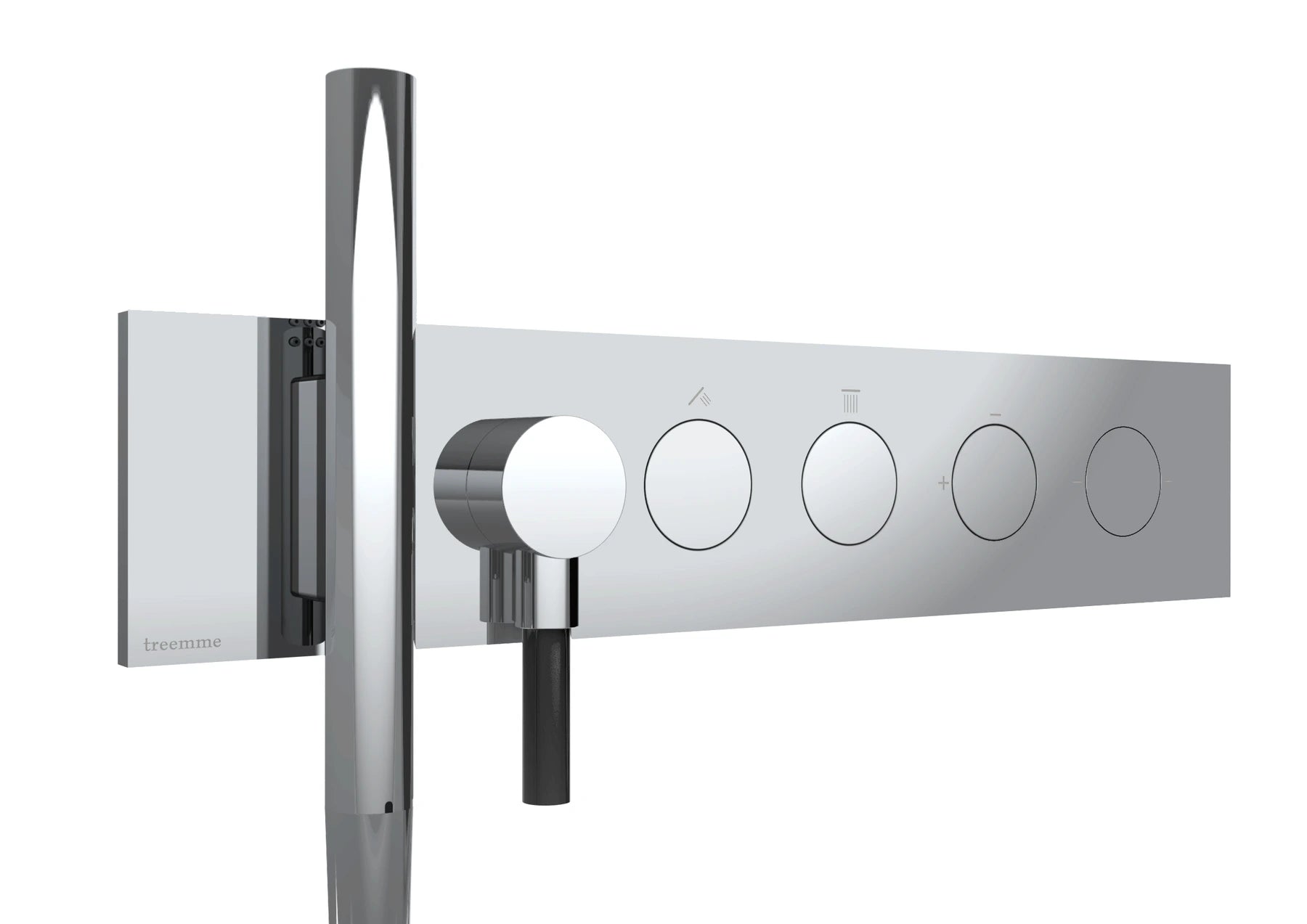 RWIT 1B91 CC 01 Mitigeur douche Chrome - Treemme
