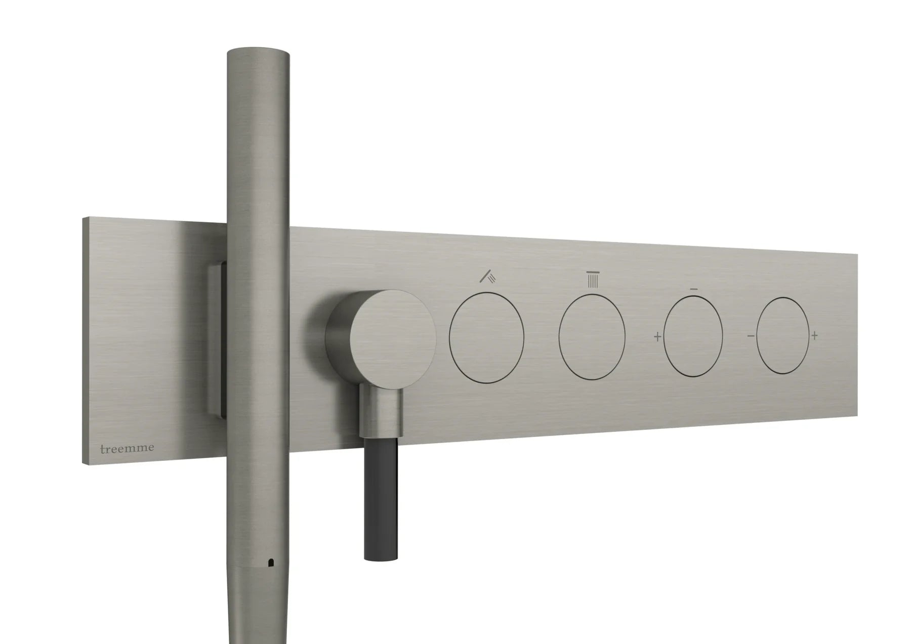 RWIT 1B91 IS 01 Mitigeur douche Inox brosse - Treemme