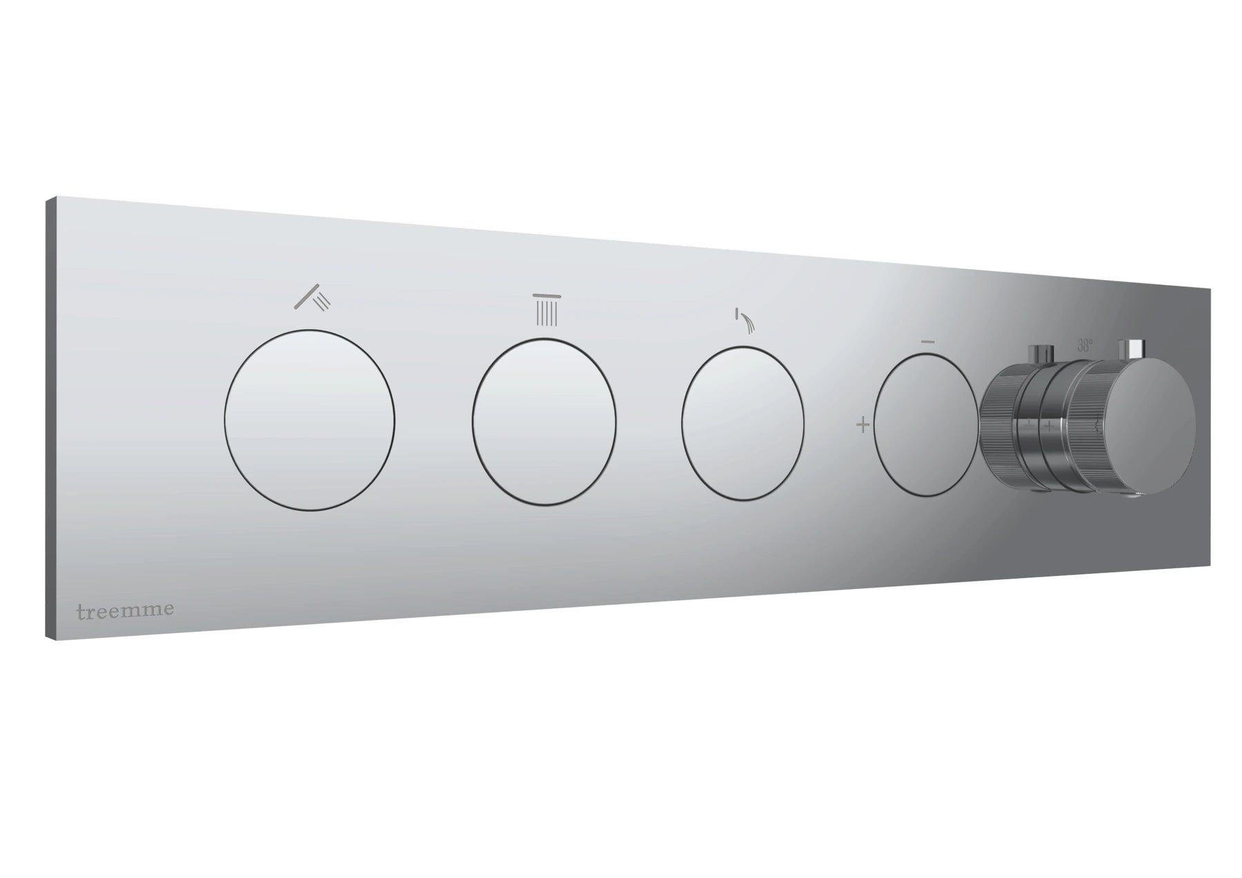 RWIT 1B94 CC 01 Thermostatique douche Chrome - Treemme