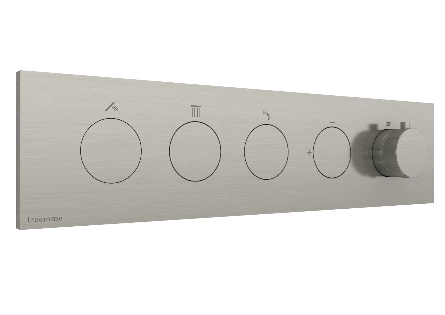 RWIT 1B94 IS 01 Thermostatique douche Inox brosse - Treemme