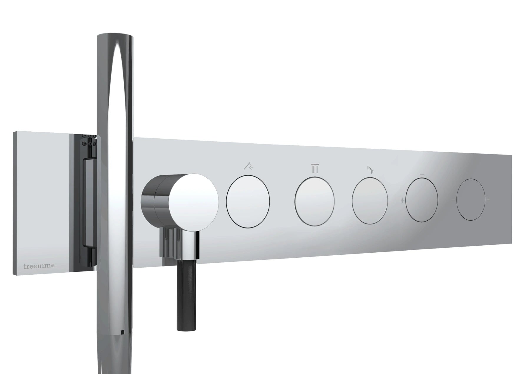 RWIT 1B97 CC 01 Mitigeur douche Chrome - Treemme