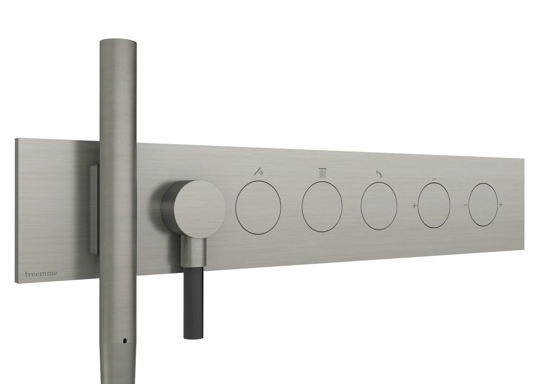 RWIT 1B97 IS 01 Mitigeur douche Inox brosse - Treemme