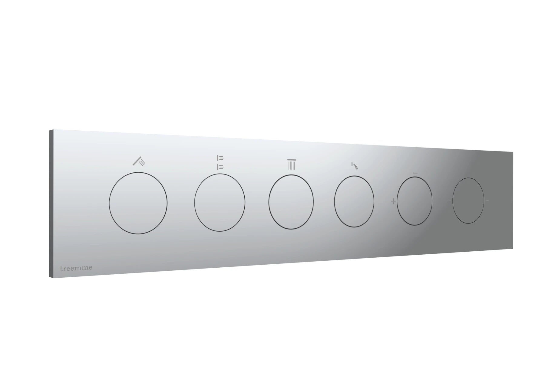 RWIT 1BE4 CC 01 Mitigeur douche Chrome - Treemme