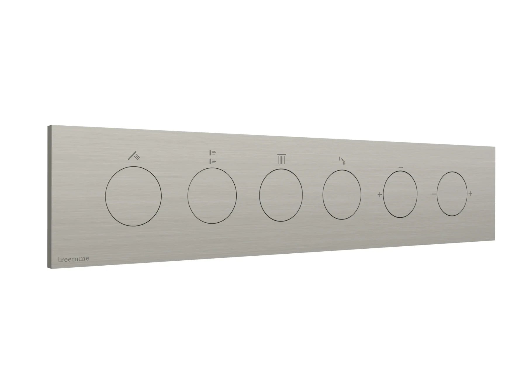 RWIT 1BE4 IS 01 Mitigeur douche Inox brosse - Treemme