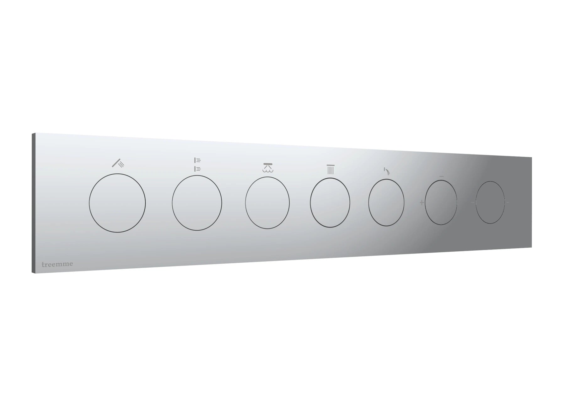 RWIT 1BE5 CC 01 Mitigeur douche Chrome - Treemme