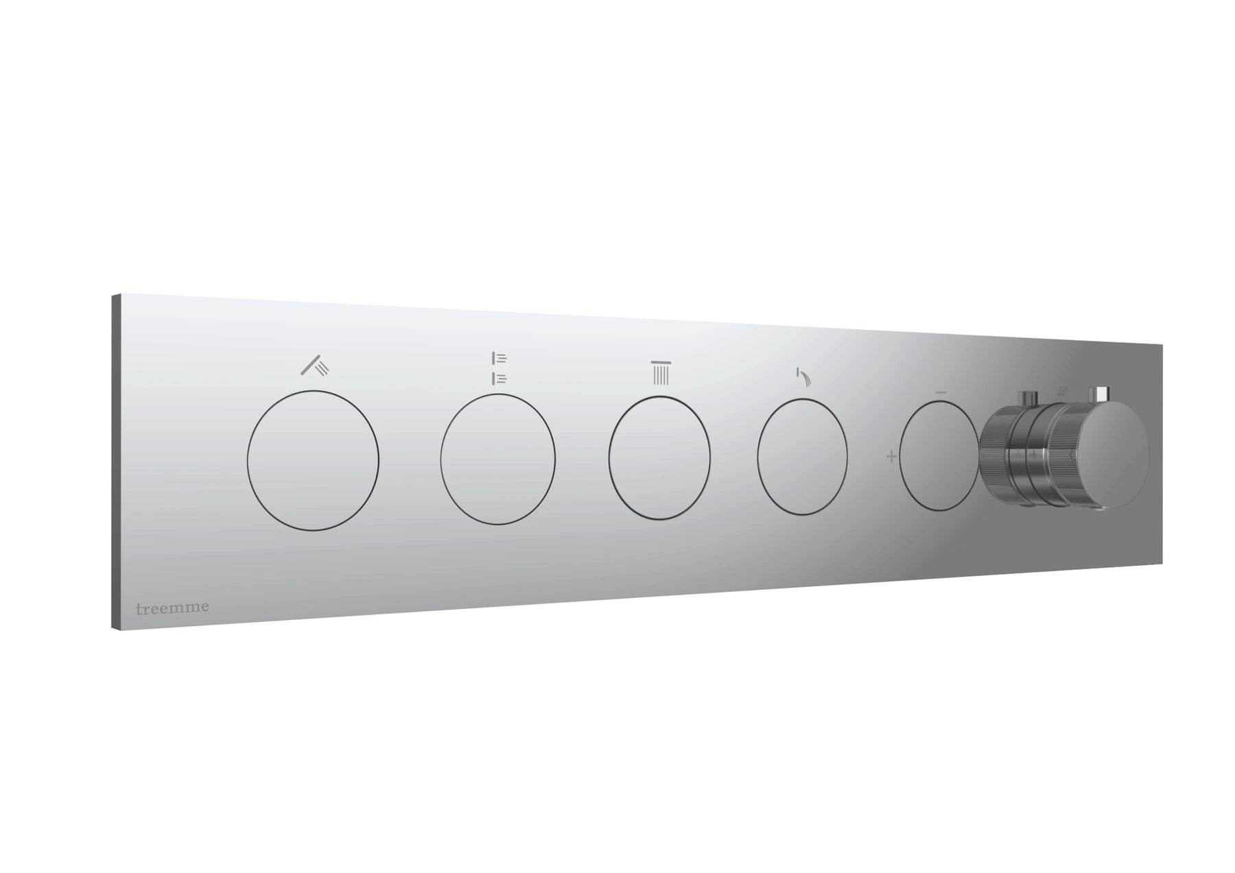 RWIT 1BF4 CC 01 Thermostatique douche Chrome - Treemme