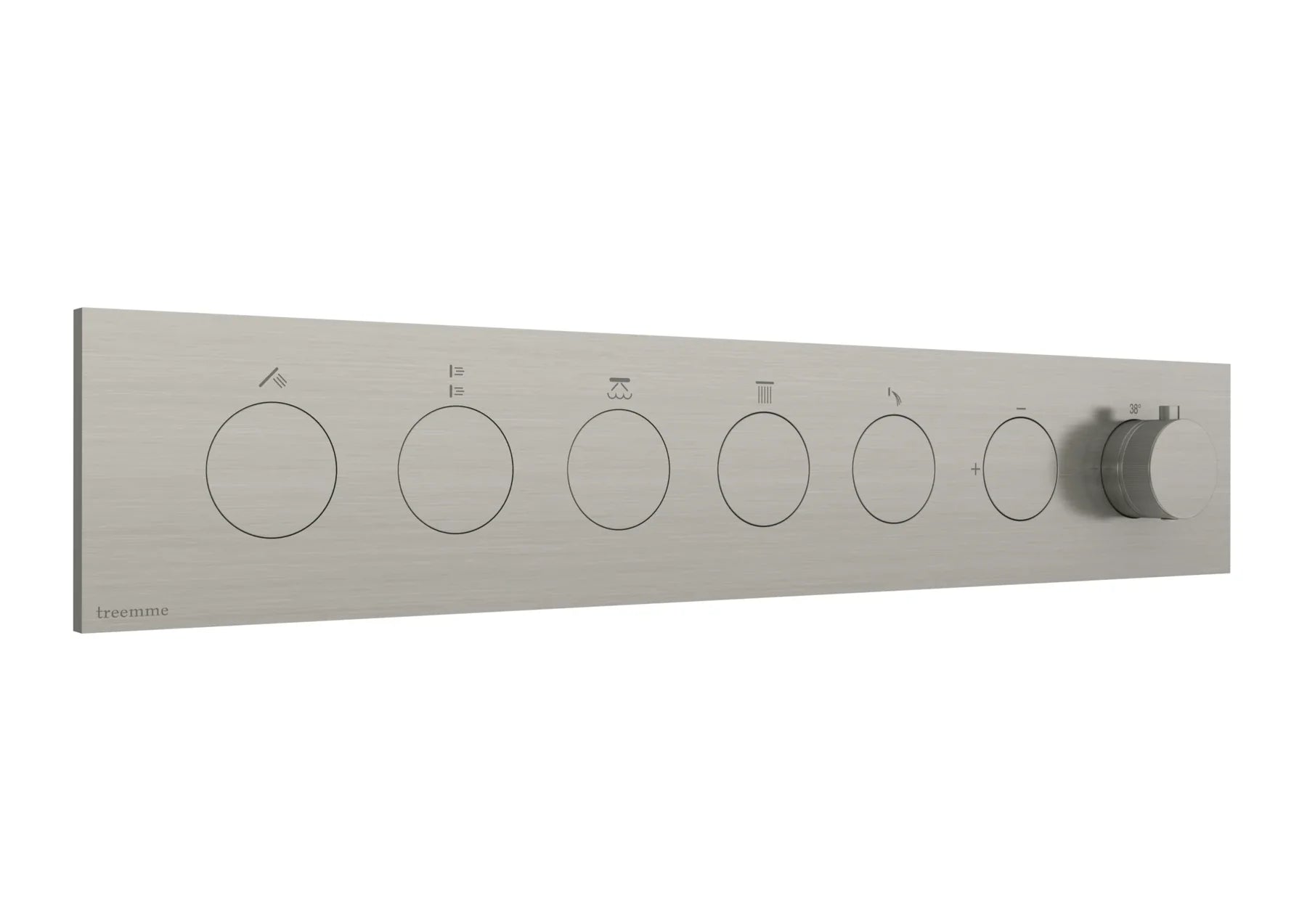 RWIT 1BF5 IS 01 Thermostatique douche Inox brosse - Treemme
