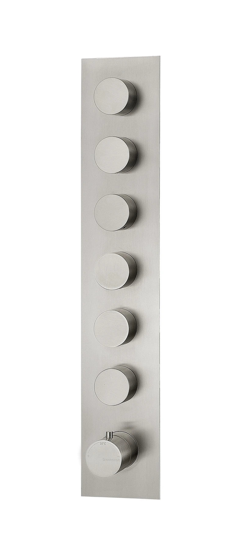RWIT 2564 IS 35 Thermostatique douche Inox brosse - Treemme