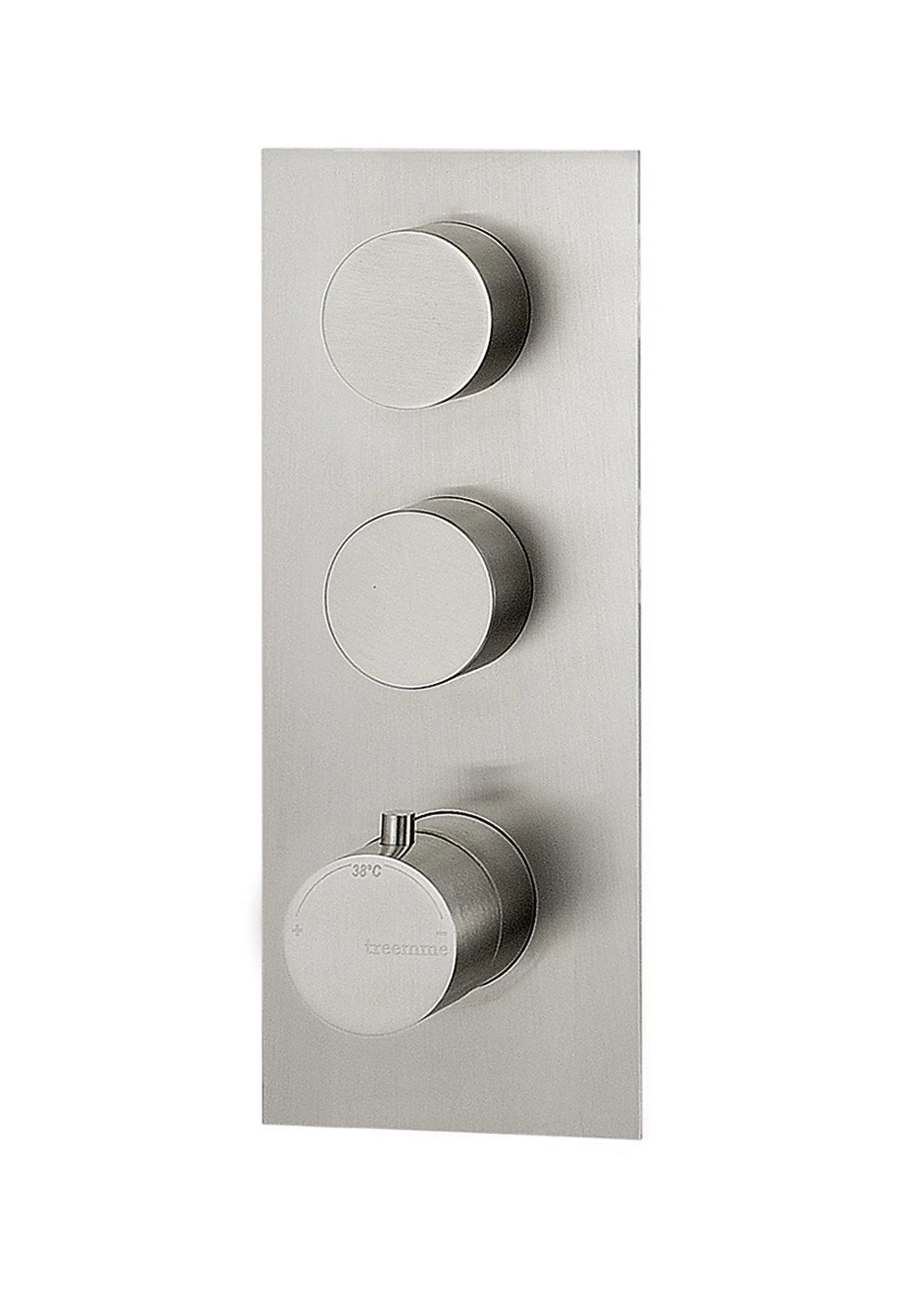 RWIT 2586 IS 35 Thermostatique douche Inox brosse - Treemme