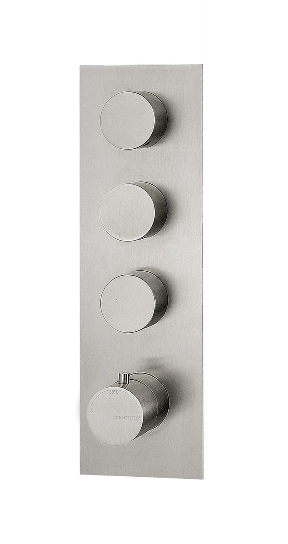 RWIT 2594 IS 03 Thermostatique douche Inox brosse - Treemme