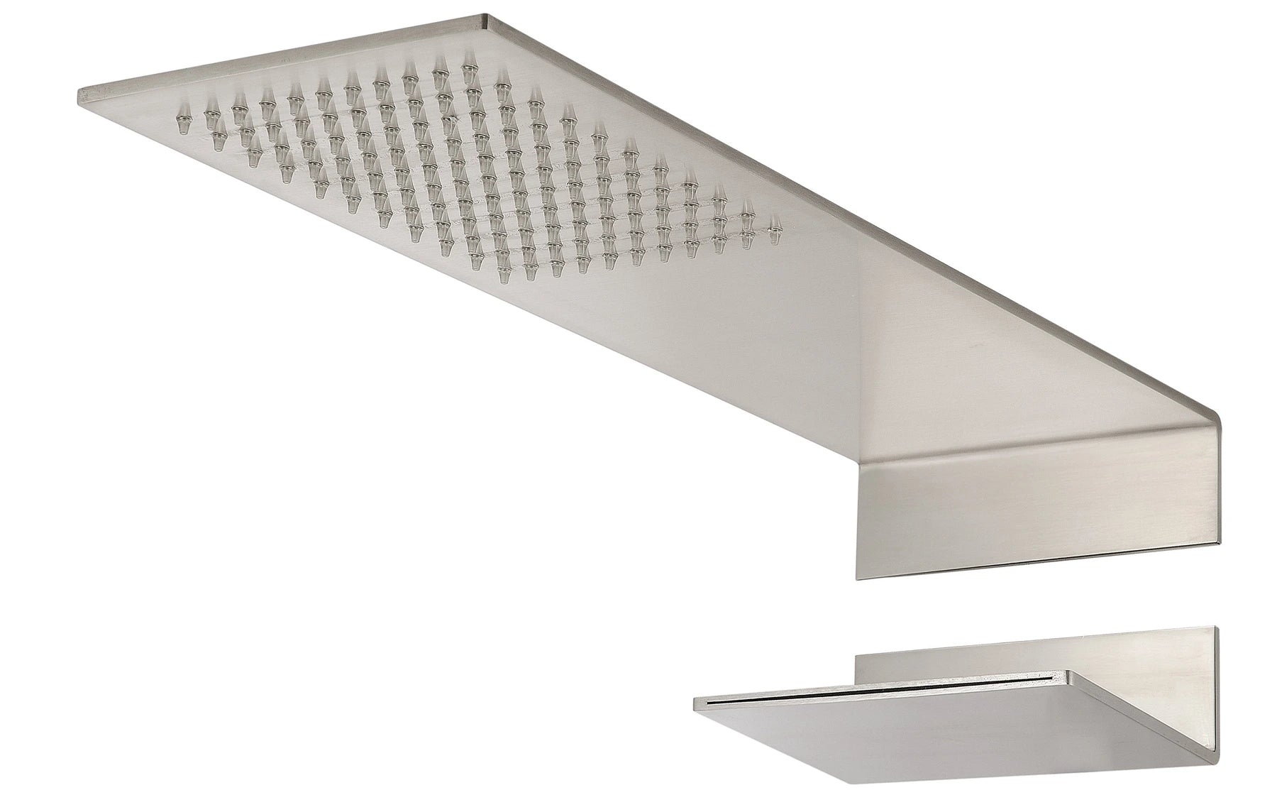 RWIT 2847 IS 42 Tête de douche Inox brosse - Treemme