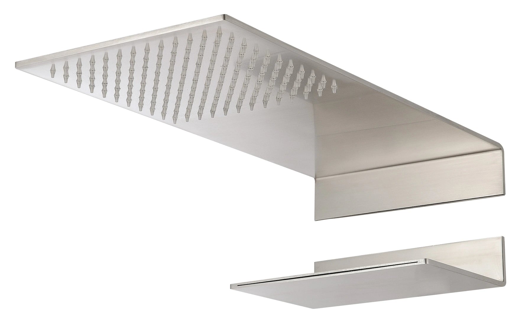 RWIT 2847 IS 52 Tête de douche Inox brosse - Treemme