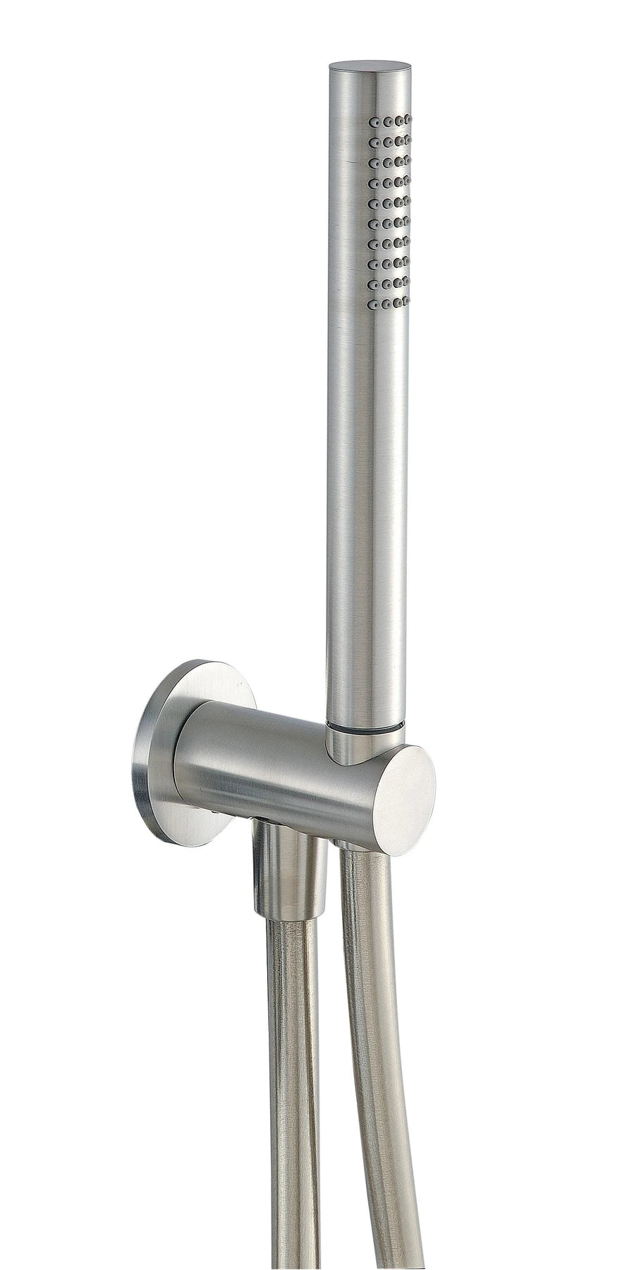 RWIT 2847 IS 71 Kit support, flexible et douchette Inox brosse - Treemme