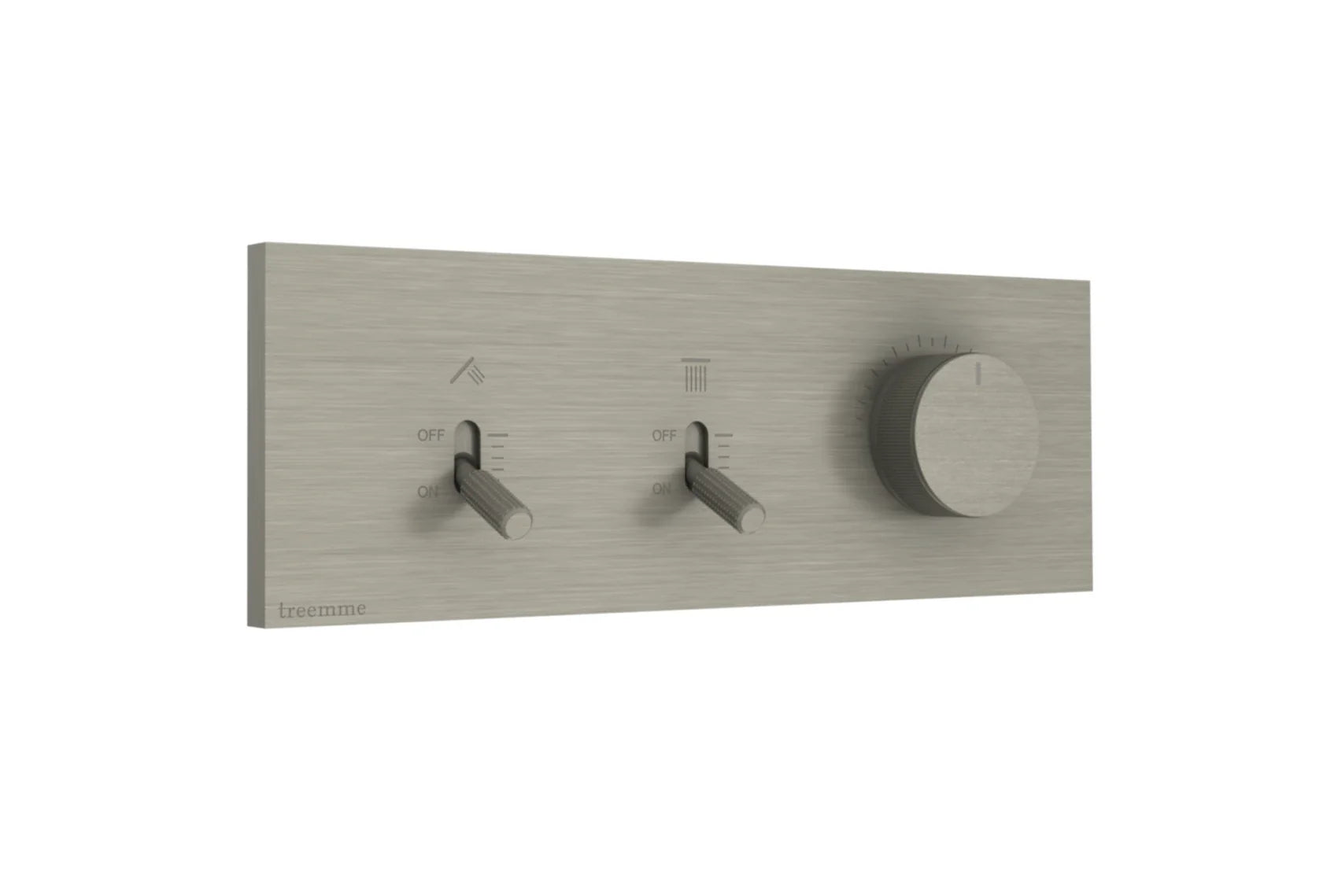 RWIT 2B89 IS 01 Mitigeur douche Inox brosse - Treemme