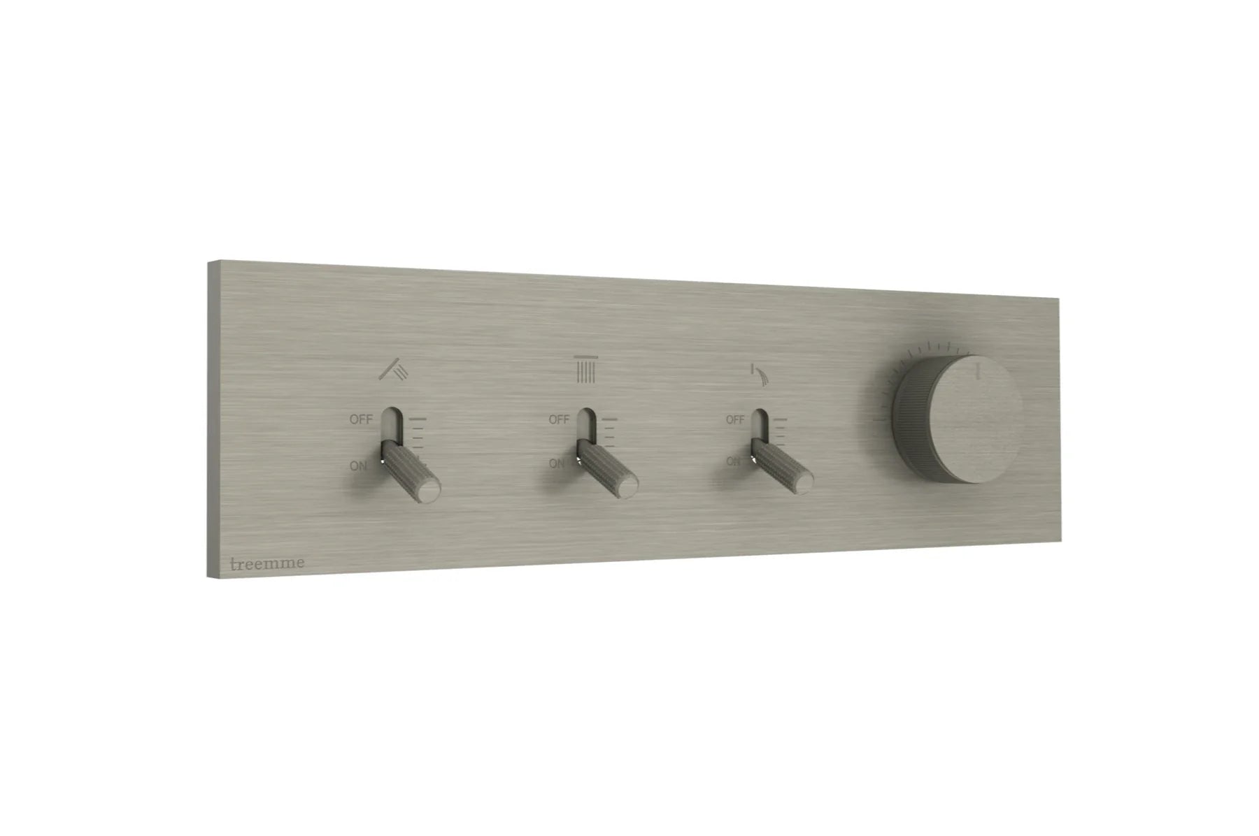 RWIT 2B90 IS 01 Mitigeur douche Inox brosse - Treemme
