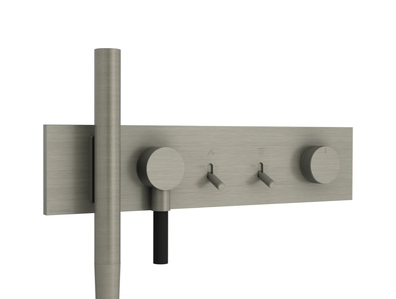 RWIT 2B91 IS 01 Mitigeur douche Inox brosse - Treemme