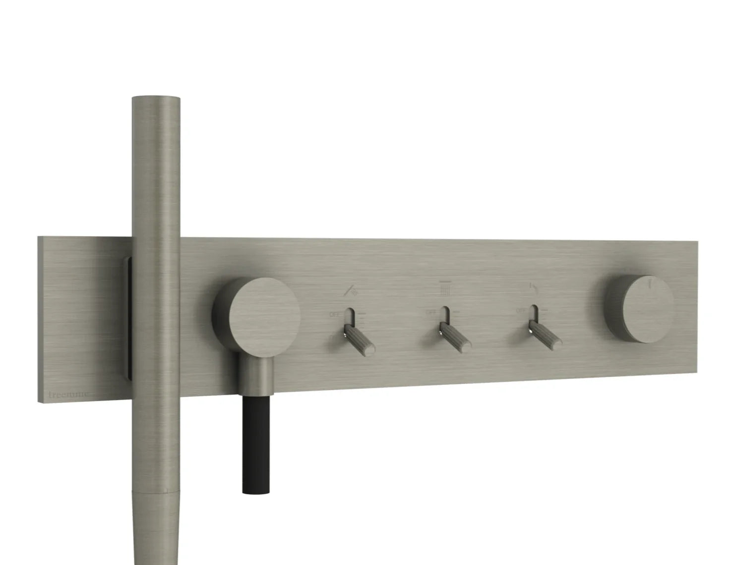 RWIT 2B97 IS 01 Mitigeur douche Inox brosse - Treemme
