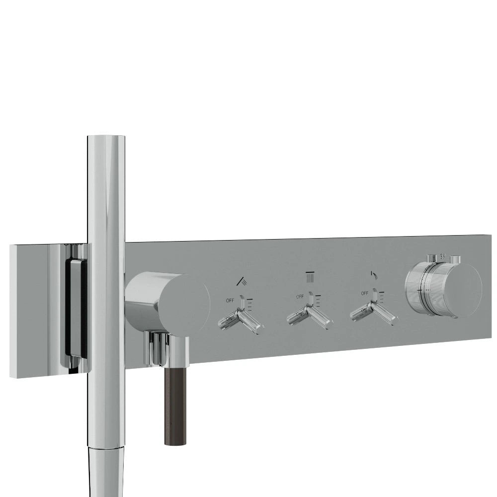 RWIT 2B98 CC 01 Thermostatique douche Chrome - Treemme