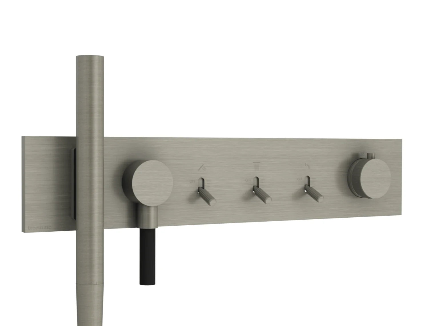 RWIT 2B98 IS 01 Thermostatique douche Inox brosse - Treemme