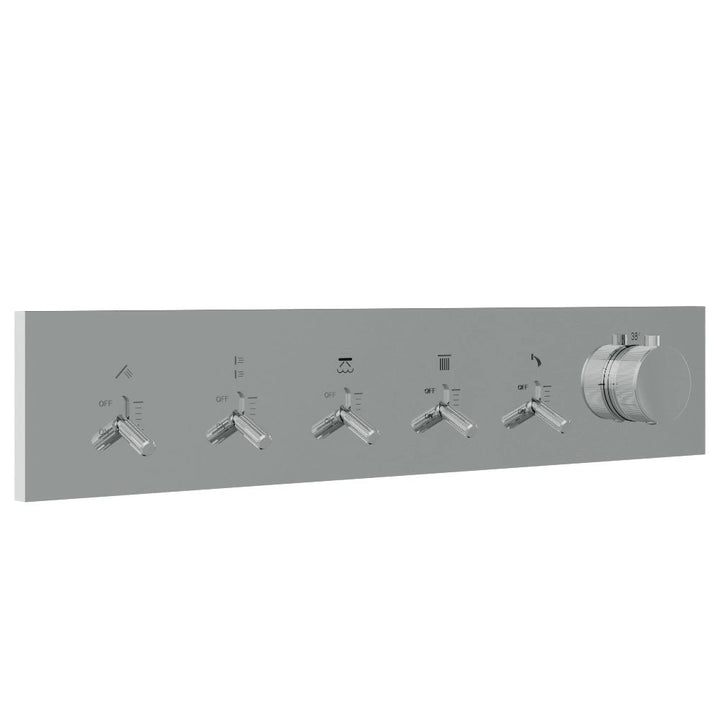 RWIT 2BF5 CC 01 Thermostatique douche Chrome - Treemme
