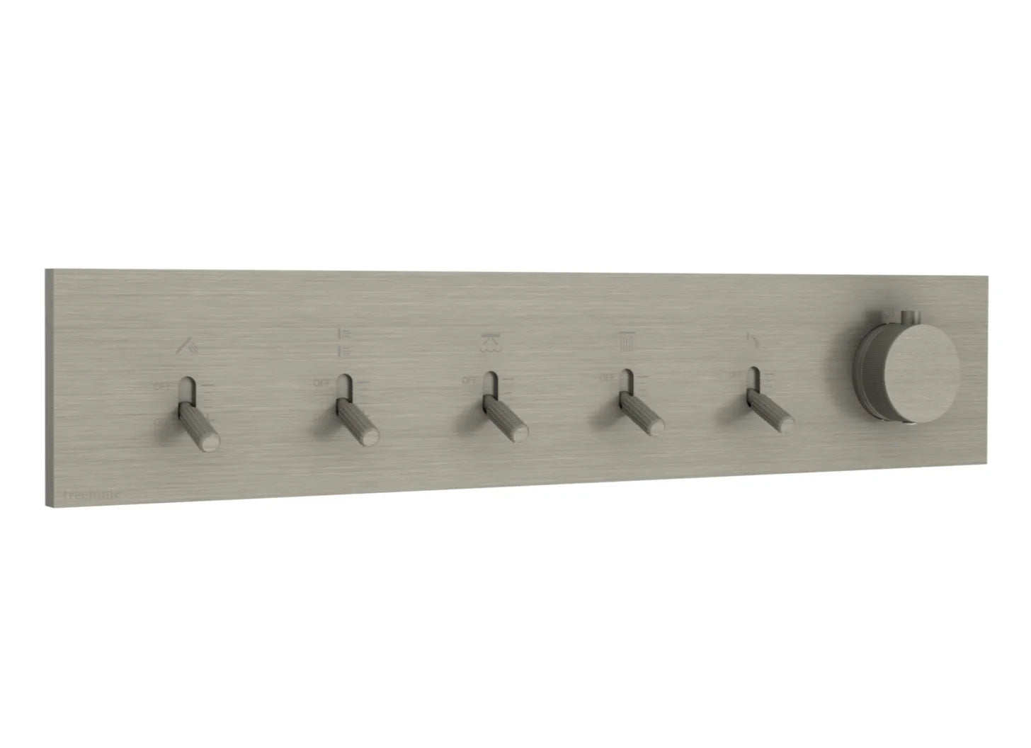 RWIT 2BF5 IS 01 Thermostatique douche Inox brosse - Treemme