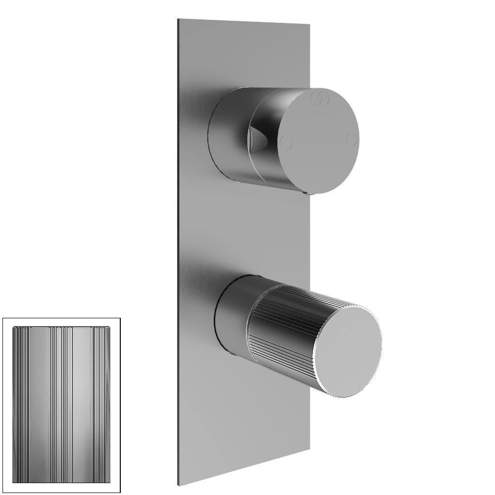 RWIT 3BA2 IS G1 Mitigeur douche Inox brosse - Treemme
