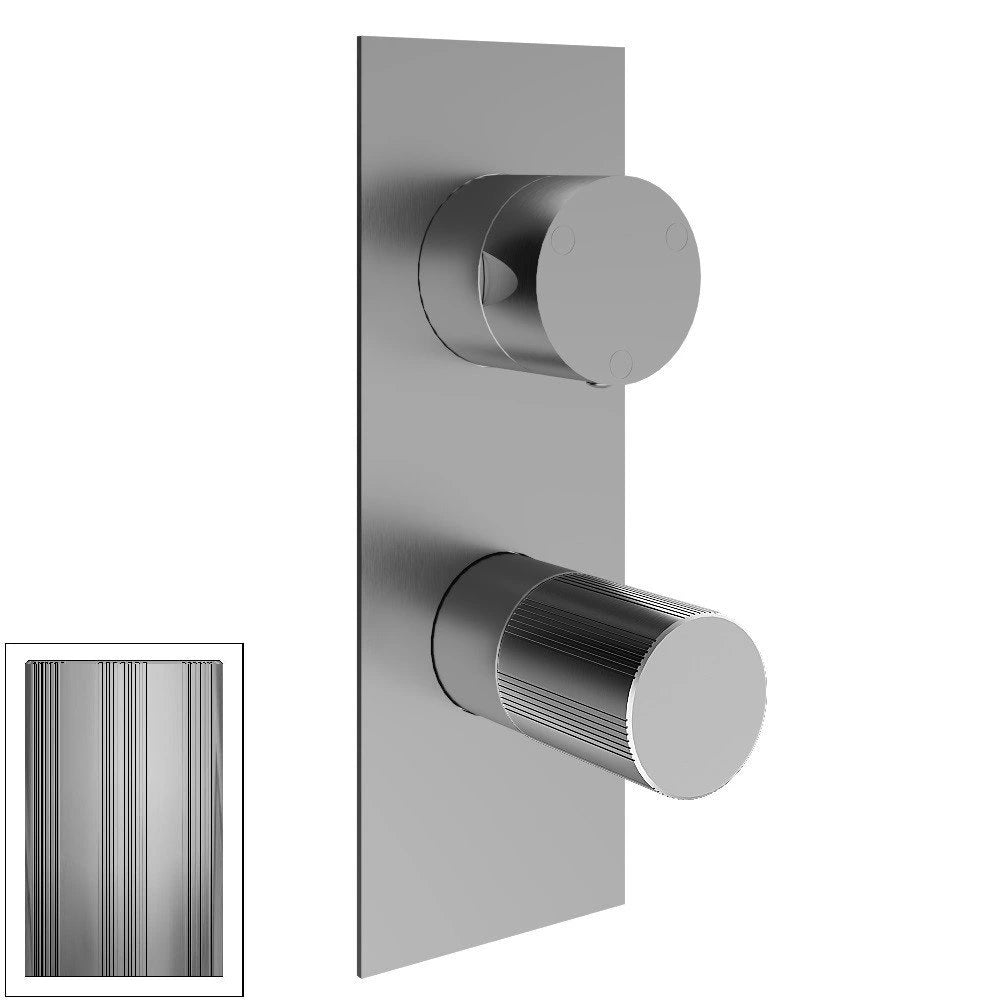 RWIT 3BA3 IS G1 Mitigeur douche Inox brosse - Treemme
