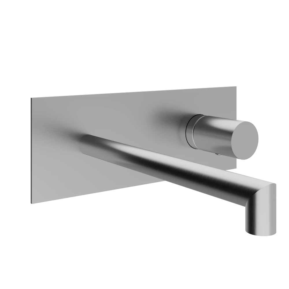 RWIT 3BA5 IS 01 Mitigeur lavabo encastré Inox brosse - Treemme