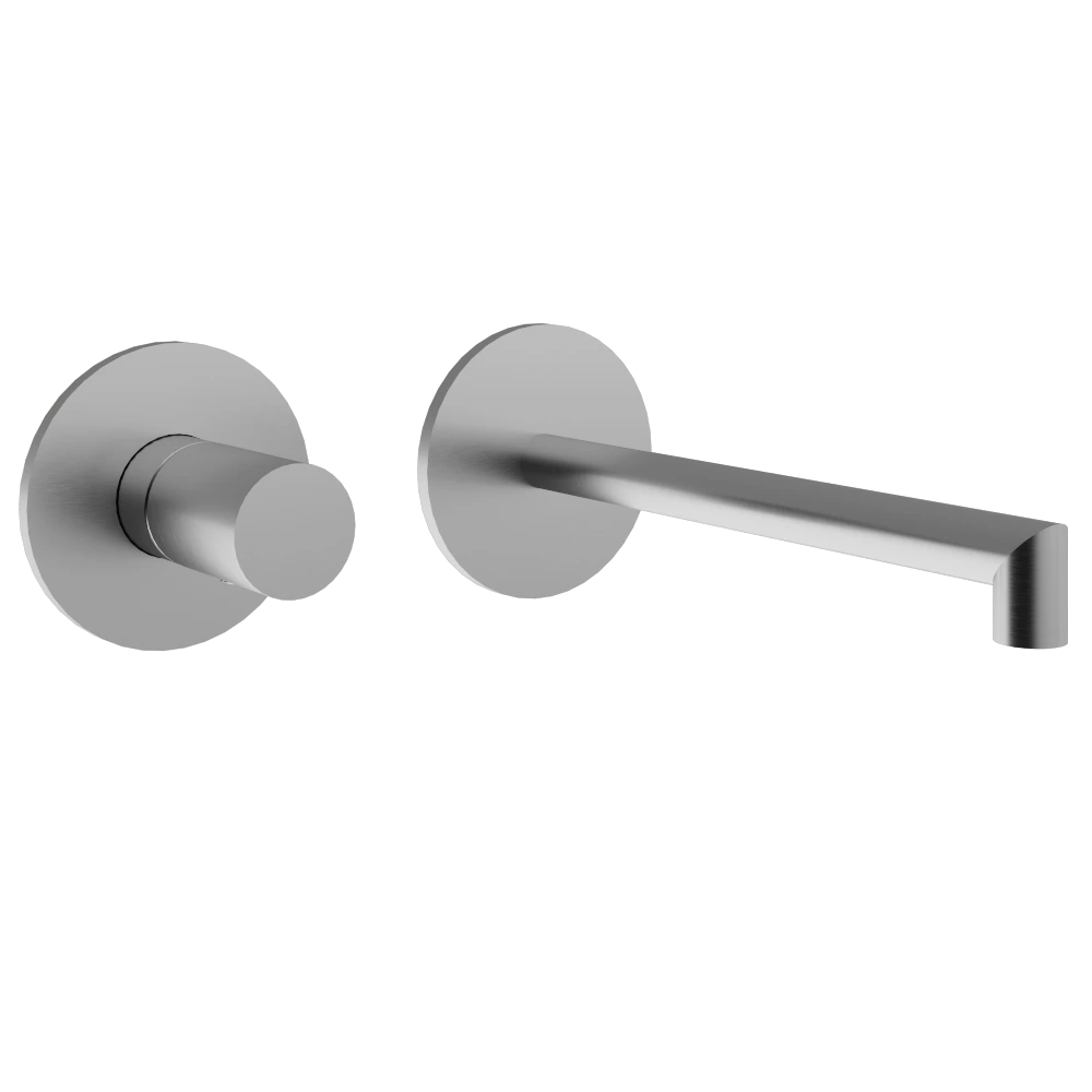 RWIT 3BC7 IS 01 Mitigeur lavabo encastré Inox brosse - Treemme