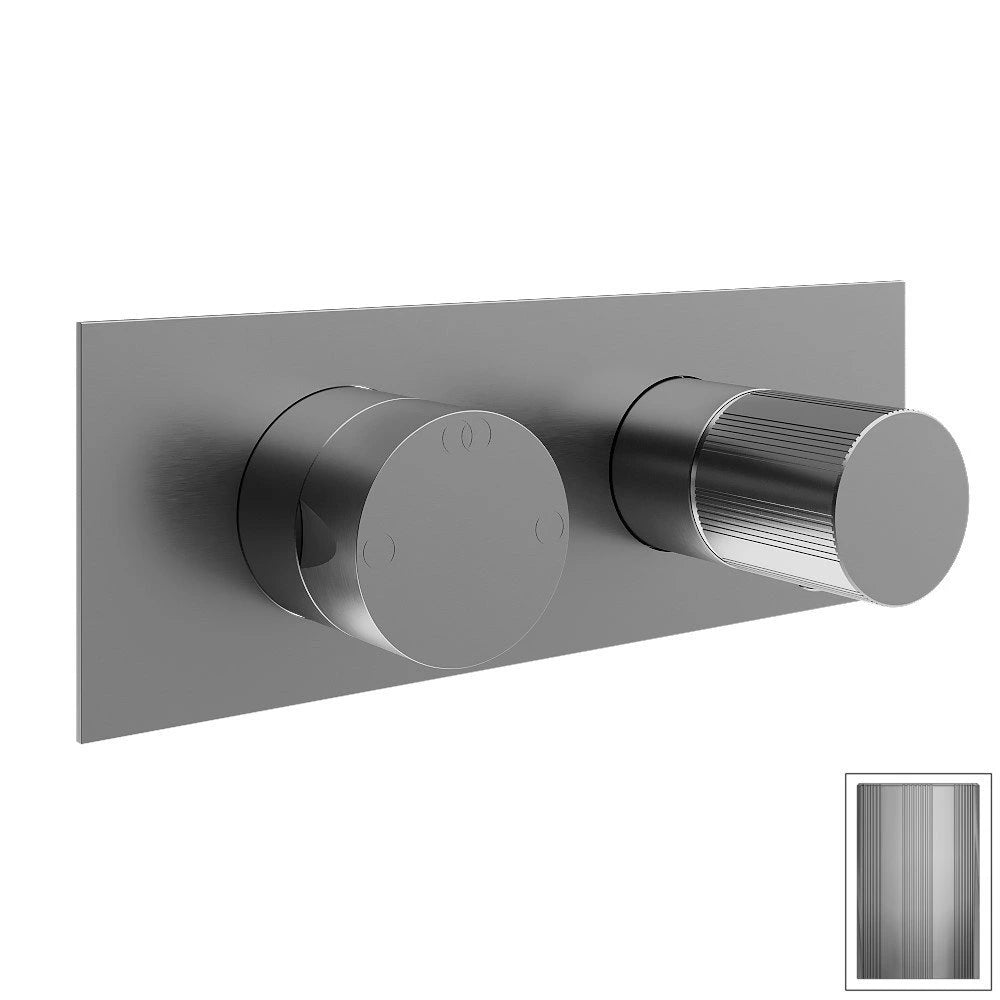 RWIT 3BE2 IS G1 Mitigeur douche Inox brosse - Treemme