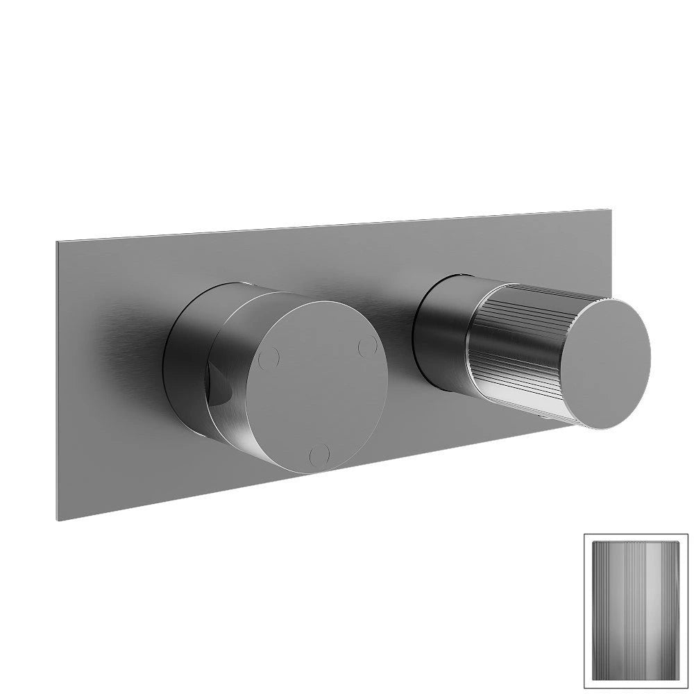 RWIT 3BE3 IS G1 Mitigeur douche Inox brosse - Treemme