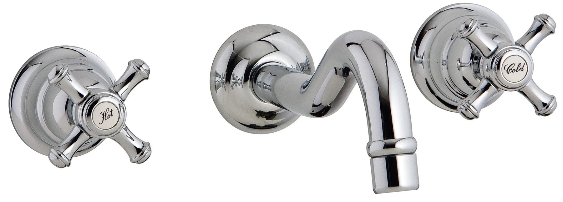 RWIT 4452 CC 50 Mitigeur lavabo encastré Chrome - Treemme