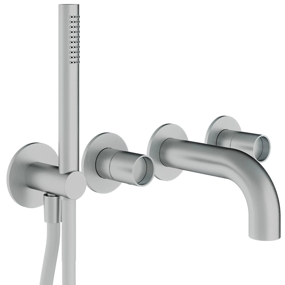RWIT 4AD8 IS 04 Mitigeur baignoire Inox brosse - Treemme