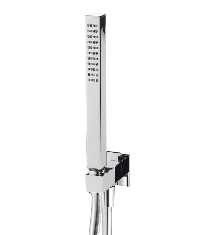 RWIT 5605 CC 74 Kit support, flexible et douchette Chrome - Treemme