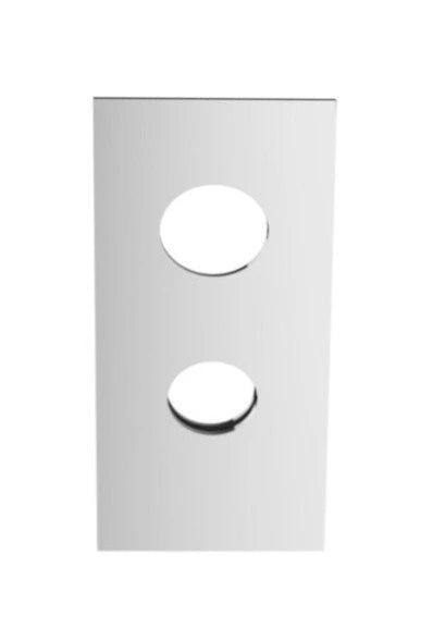 RWIT 5BC2 CC 99 Plaque plus pour mitigeur douche à… Chrome - Treemme