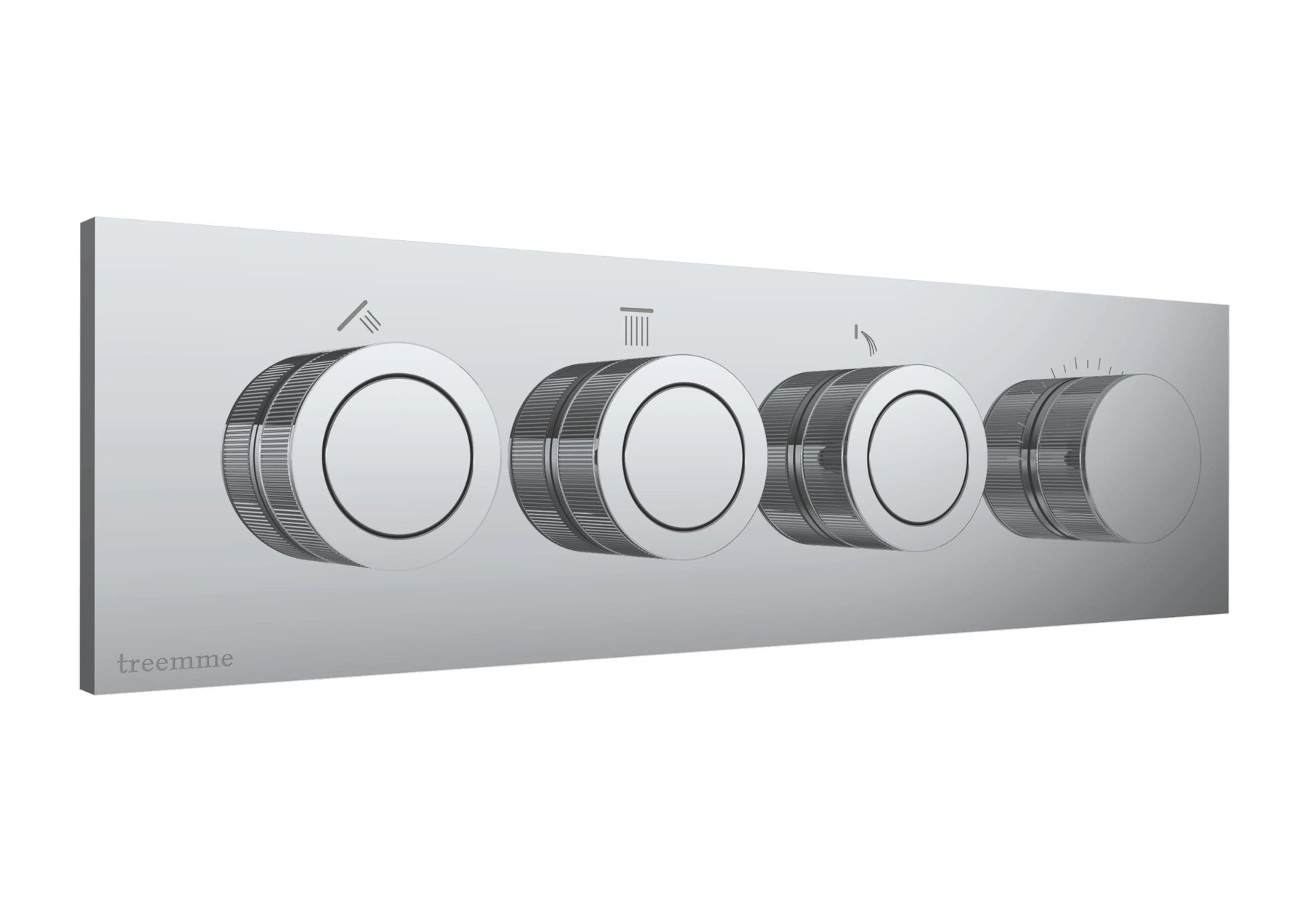 RWIT 5C90 CC 01 Mitigeur douche Chrome - Treemme
