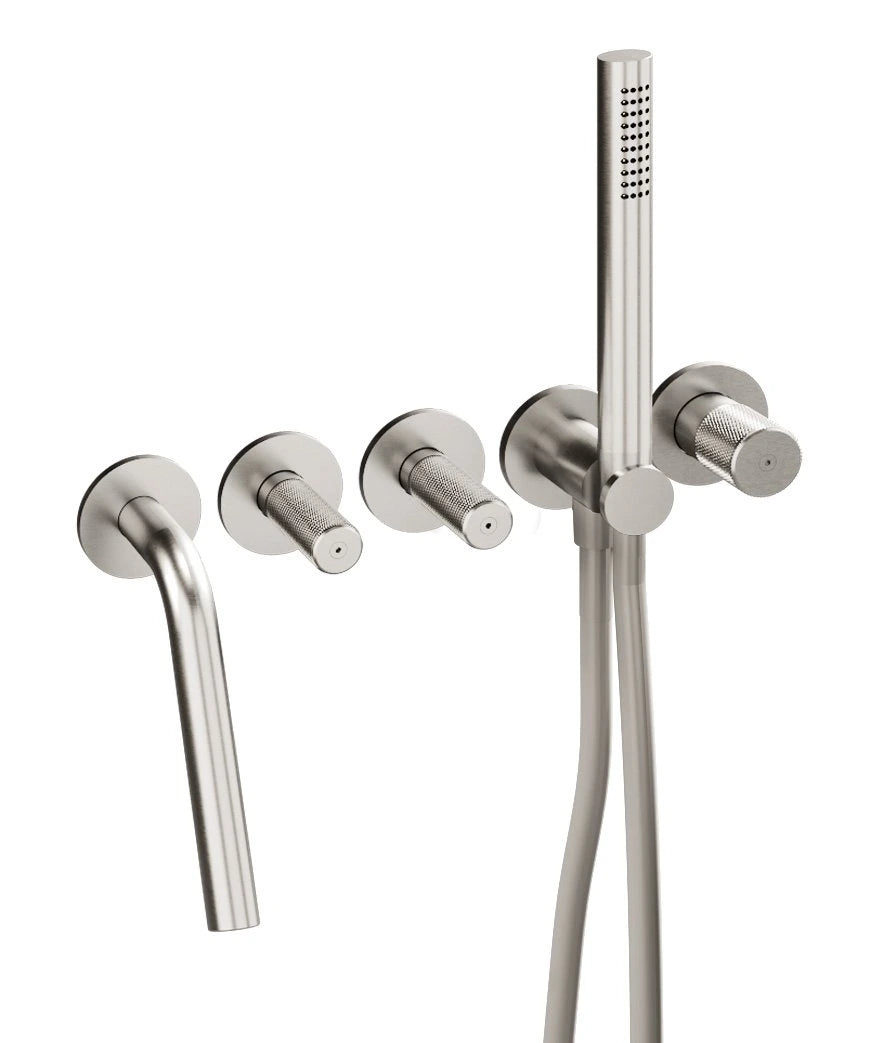 RWIT 6005 IS 51 Mitigeur baignoire Inox brosse - Treemme