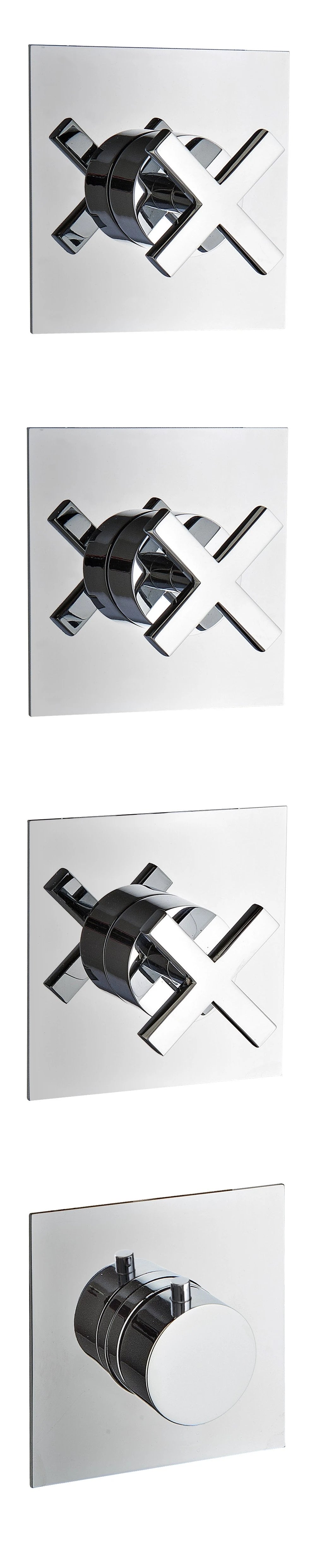 RWIT 7275 CC 33 Thermostatique douche Chrome - Treemme