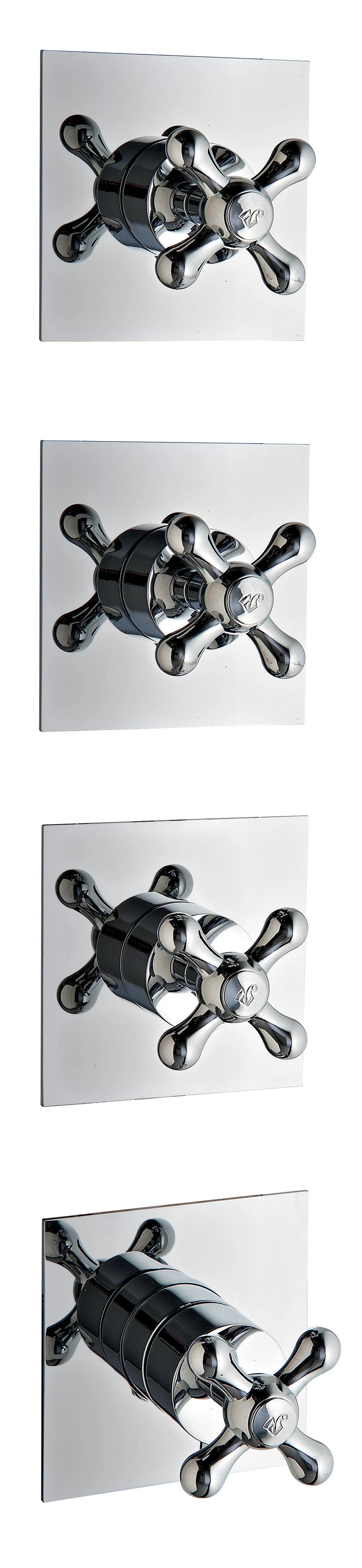 RWIT 7275 CC 57 Thermostatique douche Chrome - Treemme