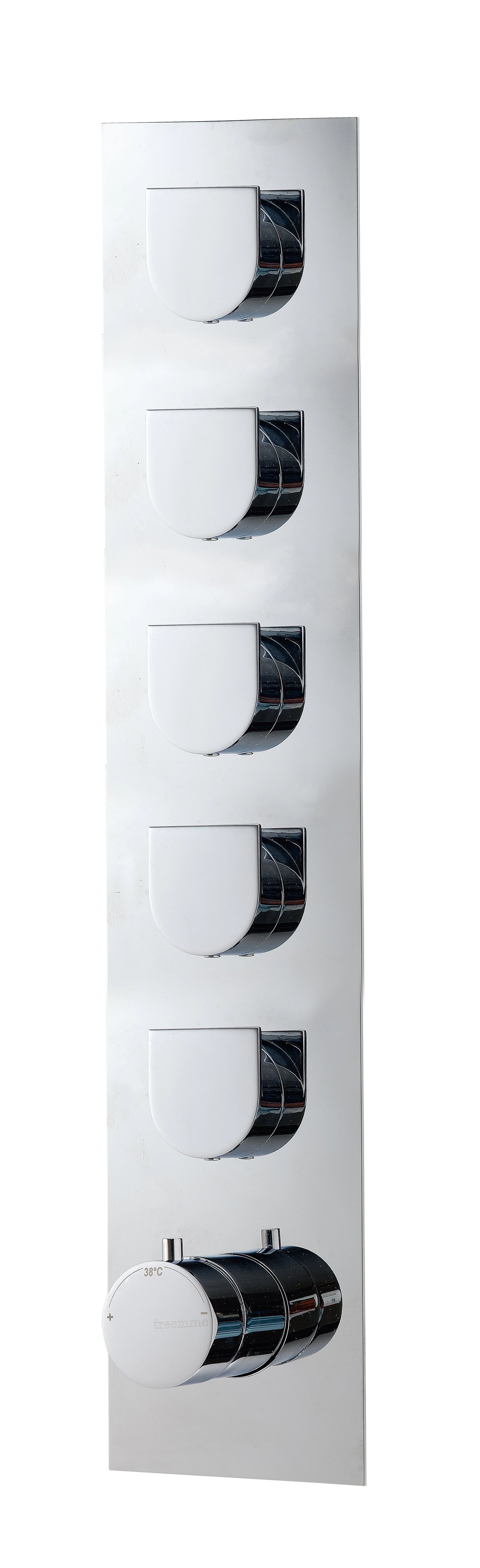 RWIT 7298 CC 40 Thermostatique douche Chrome - Treemme