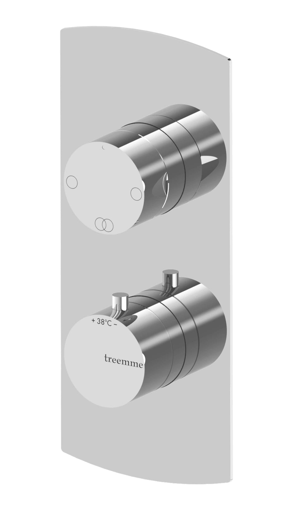 RWIT 8A46 CC AS Thermostatique douche Chrome - Treemme