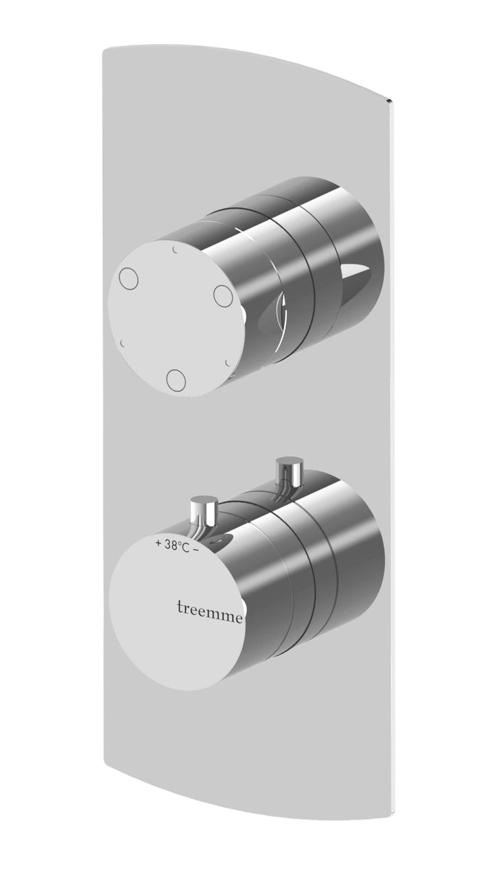RWIT 8A72 CC AS Thermostatique douche Chrome - Treemme