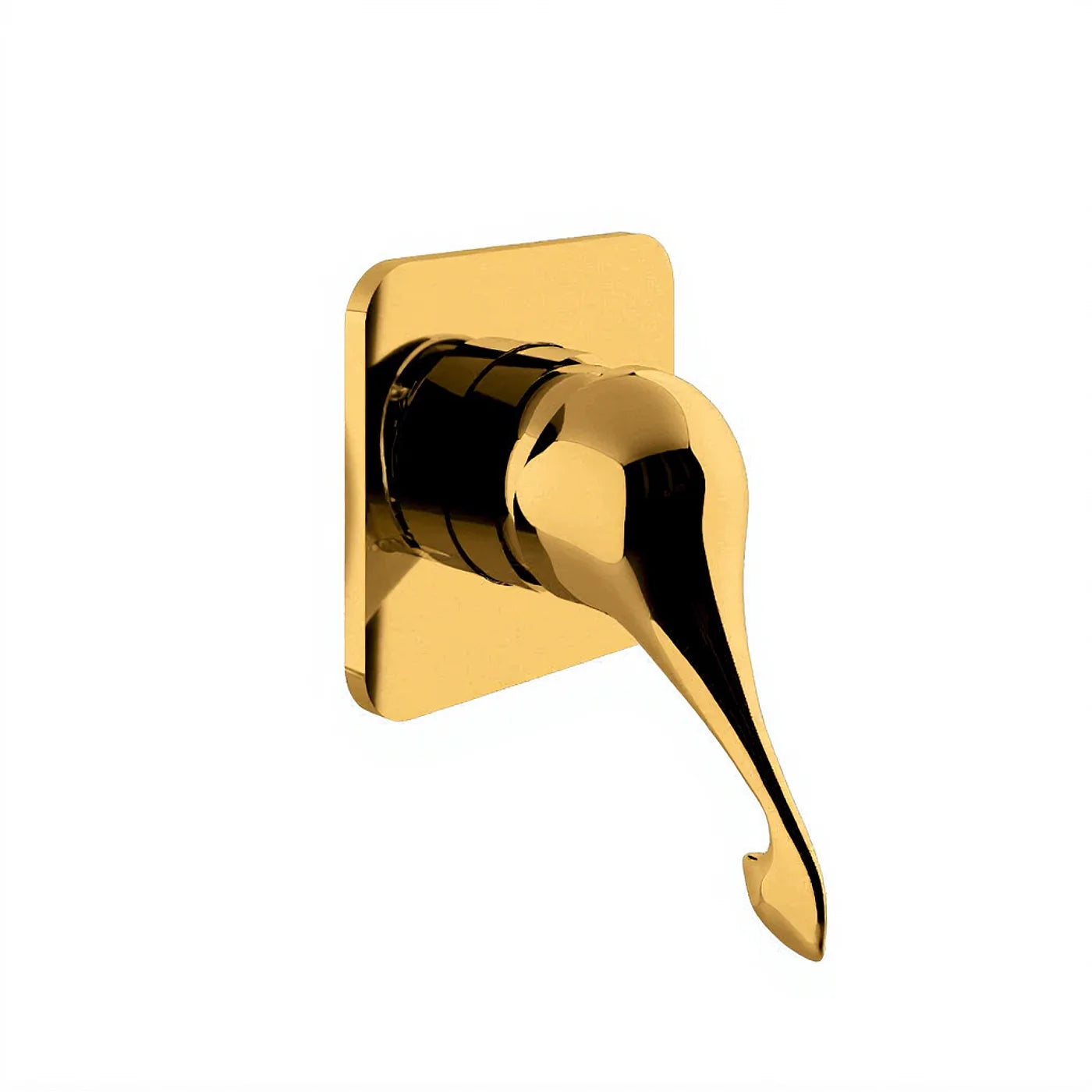Mitigeur lavabo/douche à encastrer - Treemme Piccadilly - RWIT 21C8 CC PY - Or 24 (DD)