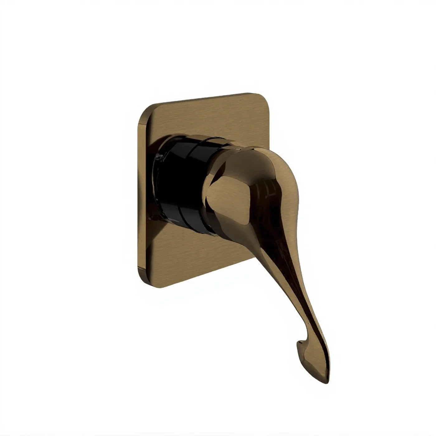 Mitigeur lavabo/douche à encastrer - Treemme Piccadilly - RWIT 21C8 CC PY - Bronze brossé (US)